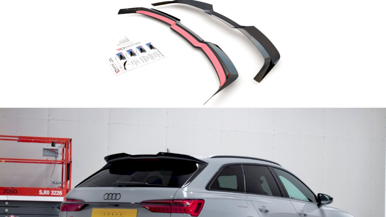 Audi RS6 C8 2020- Rearspoiler extension V2
